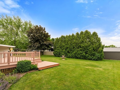 Private backyard
