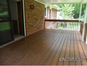 Large deck for entertaining