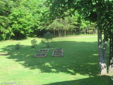 Other. view of Raised bed from the kitchen window
