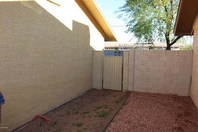 Gate to back yard