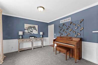 To the left of the entry foyer you will find a For