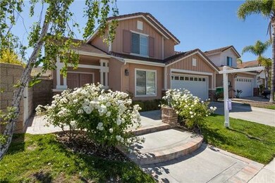 Meticulously landscaped front yard