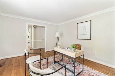 Off the foyer, you'll find the formal living room