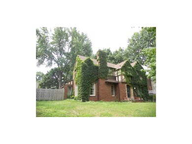 Side fenced yard belongs to this spacious home