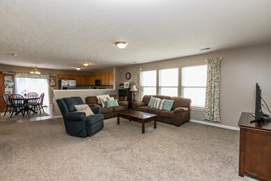 Enjoy an open floorplan with a spacious