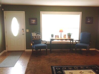 Entry & Living room