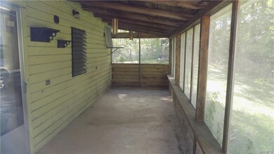 Enclosed Patio off of Garage