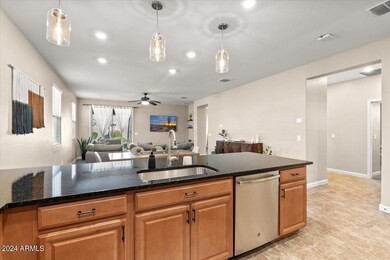 Kitchen Opens to Great Room