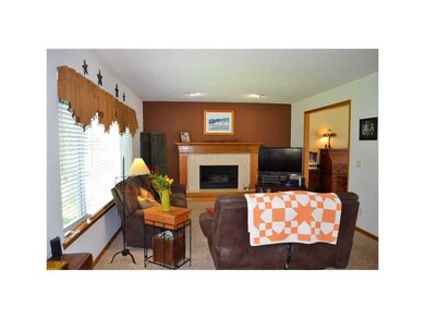 Great Room. Gas fireplace