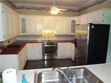 Kitchen from standing in the Breakfast area.