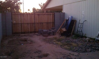 Side yard and RV Gate