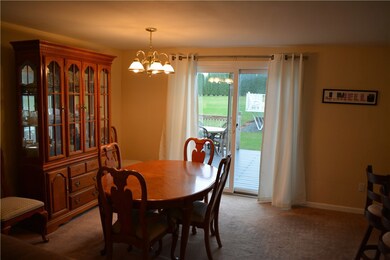 Dining Area that opens to Deck