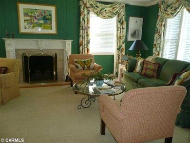 Den/Family/Great Room - partial view - mantle from