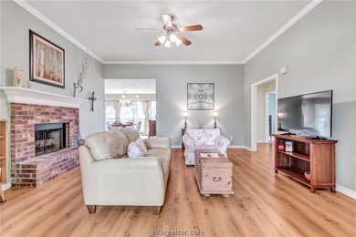 From the foyer looking into the living room