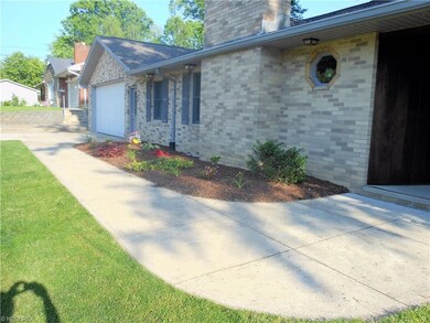 Beautiful landscaping.