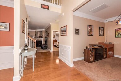 Two story entryway
