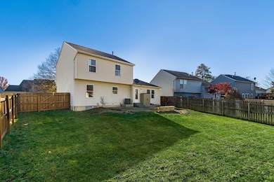 Fenced back yard