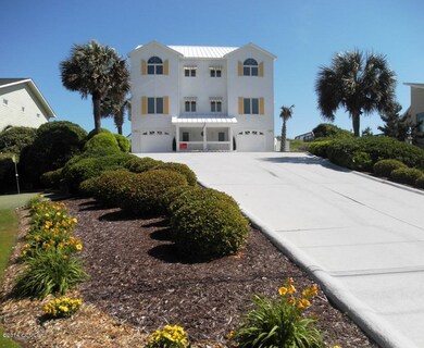3903 Ocean Drive beautiful landscaping