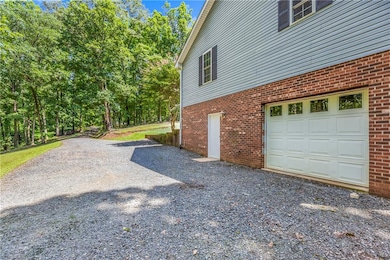 View from bottom driveway at basement entrance