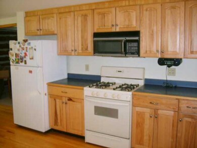 Kitchen Hickory Kitchen with heated hardwood floor