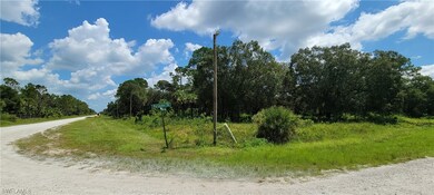 West side of lot