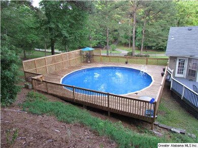 Big above ground pool
