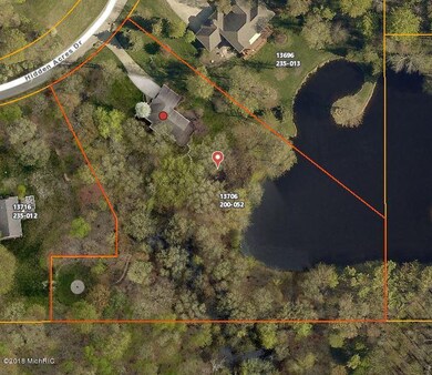 Aerial View - 13706 Hidden Acres