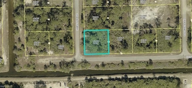 Aerial map of property and surrounding area