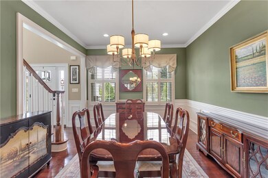 BEAUTIFUL TRIM WORK & HARDWOOD FLOORS THAT ARE DIS