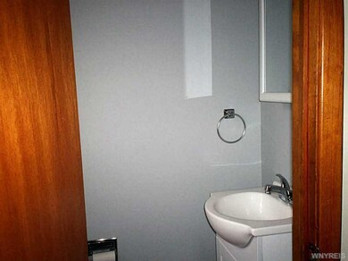 Bathroom. Left side half bath