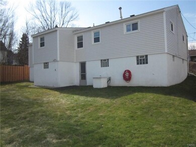 Back of the House showing the walk out Basement