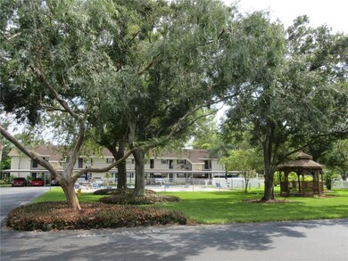 Central courtyard is shady and inviting.