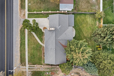 Drone / aerial view of entire home