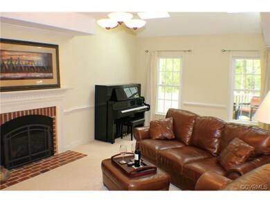 A Mendota gas fireplace with blower, skylights and