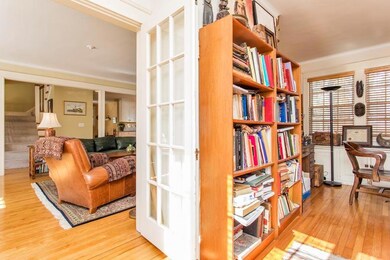 Four season sunroom with built-ins