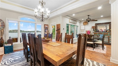 Even though this home is in a cove location, prote