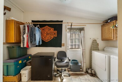 huge laundry/storage room