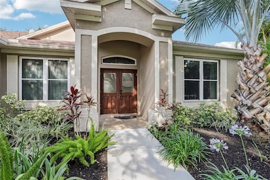 Double glass front door