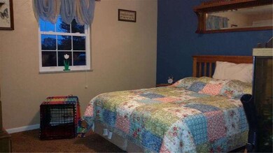 Master bedroom has master bath.
