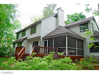 Exterior Back - Screen porch & deck-Great for ente