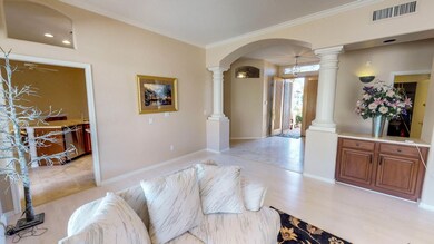 Living area back to entry