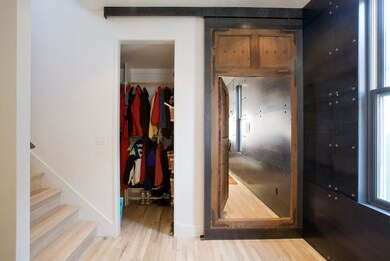 Entry Door Reveals Coat Closet