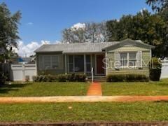 Large front and back yard