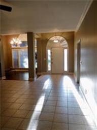 View from the family room looking into the Dining 