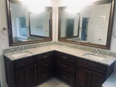 Master Bath dual sinks