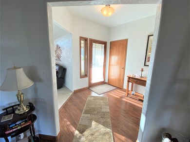 Entry with coat closet