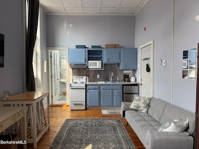 living area & kitchen