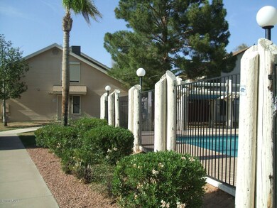 PROPERTY FRONT WITH POOL ADJACENT