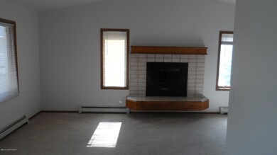Fireplace & living room