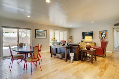 Dining in family room